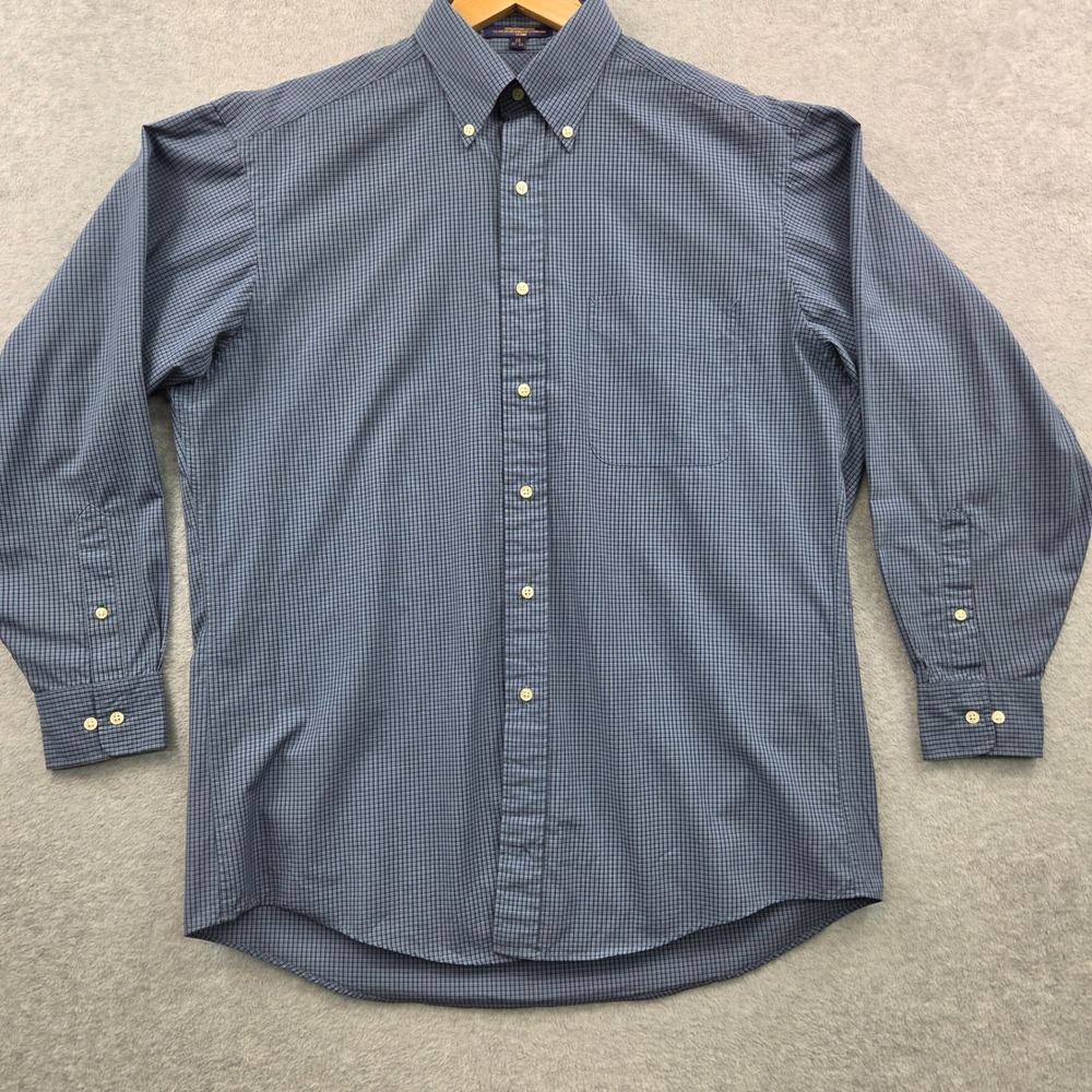 VTG Heritage Crest Hong Kong Tailored TOMMY HILFIGER Button Shirt Mens 15 32/33